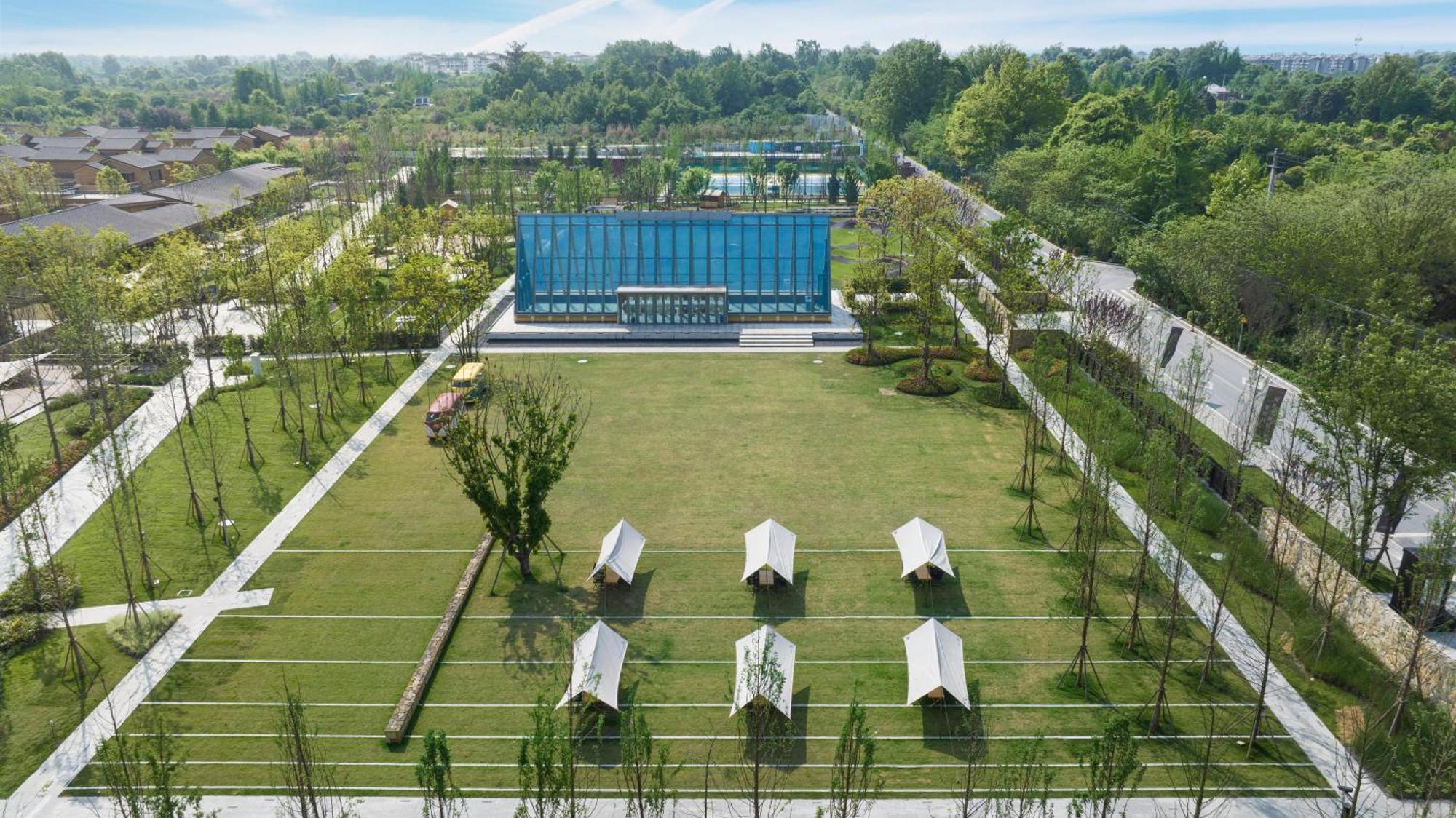 Angsana Chengdu Wenjiang Otel Dış mekan fotoğraf
